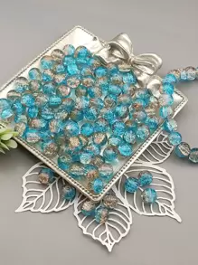 100pcs Bead DIY Jewelry Accessory - Multicolor - View 1