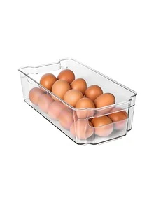 1 hộp đựng thực phẩm trong tủ lạnh trong suốt - Trong sáng - Xem 3