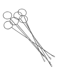 1入組不銹鋼穿針機 - 銀色 - 查看 1