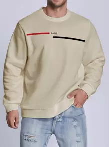 Manfinity 男士字母圖案運動衫