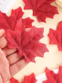 50pcs Maple Leaf Design Throwing Confetti - Multicolor - View 1