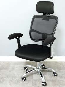 2 Cái/bộ Bọc Tay Ghế Màu Đen, Bảo Vệ Tay Ghế Polyester Co Giãn Cho Văn Phòng - Xám - Xem 4