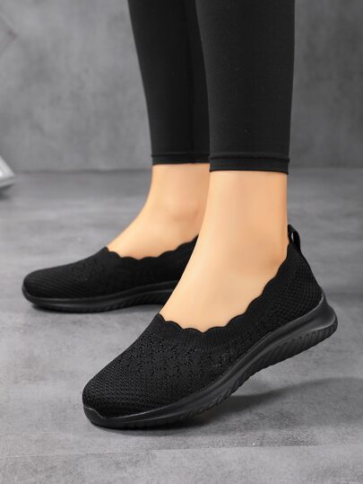 Zapatos planos casuales cómodos, ligeros y de suela blanda para mujeres, transpirables, tallas 36-45, primavera-verano