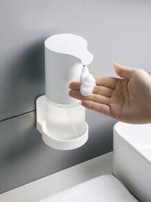 1pc Wall Mounted Multifunction Storage Rack - White - View 4