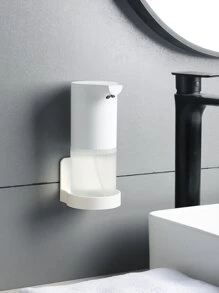 1pc Wall Mounted Multifunction Storage Rack - White - View 5