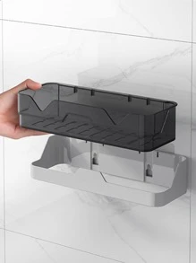 1件壁掛式香料存儲架 - 灰色 - 查看 3