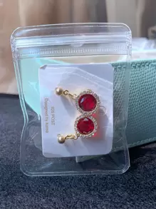 100pcs Jewelry Storage Ziplock Bag, Small Clear PVC Jewelry Storage Bag, Gift Wrapping Bag For Party - View 5