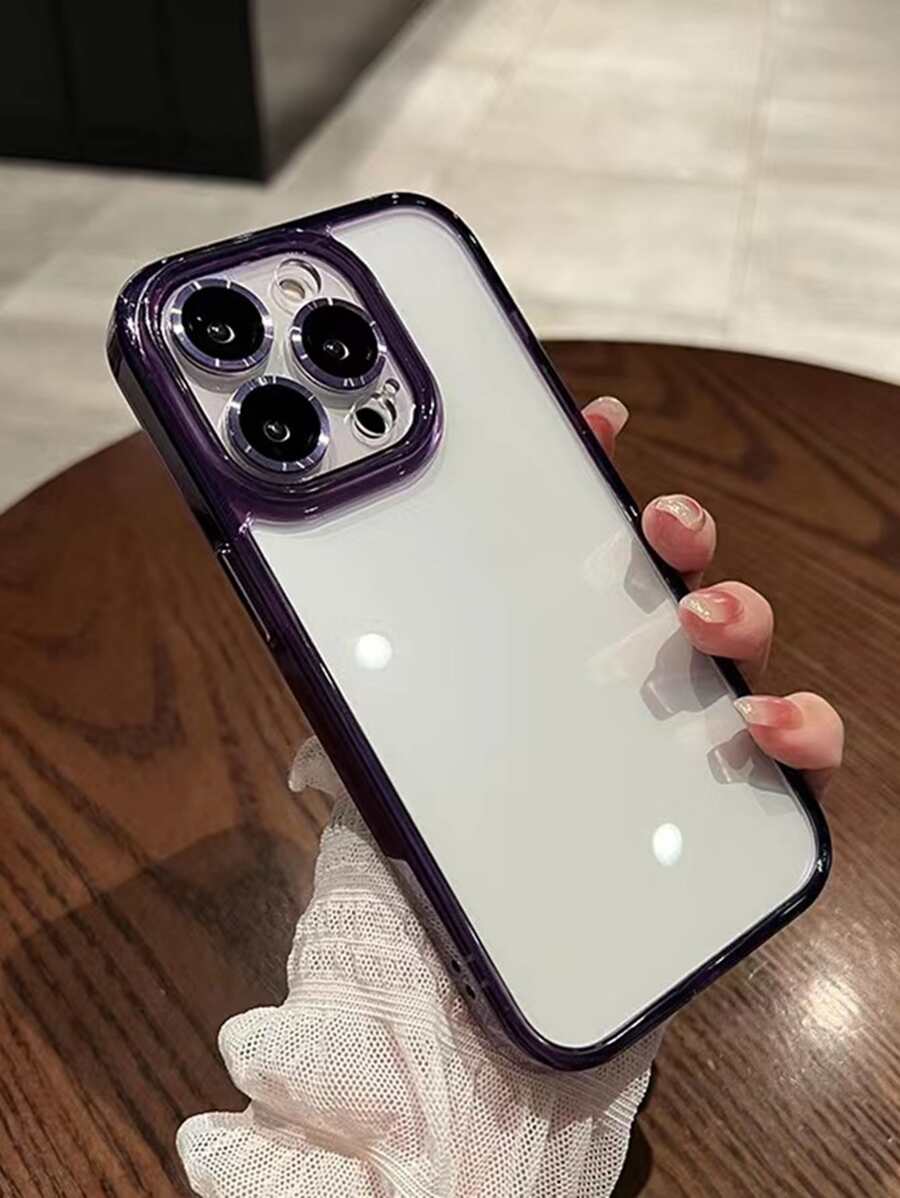 1 pieza Funda de celular transparente - Multicolor - Ver 1