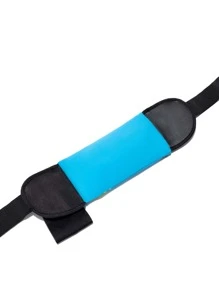 1 pieza Cangurera con patrón de rayas impermeable - Azul - Ver 2