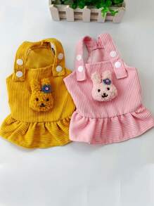 1 Váy Thú Cưng Trang Trí Hình Thỏ Cho Chó Và Mèo Cho Mùa Hè - Màu xanh lam - Xem 1