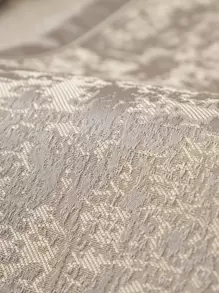 1pc Tie Dye Sofa Towel - Light Grey - View 4
