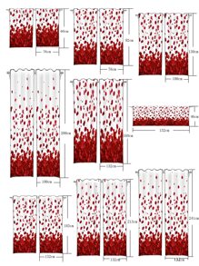 Petal Pattern Single Panel Curtain - Multicolor - View 5