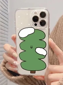 1 pieza Funda de celular transparente árbol - Multicolor - Ver 1