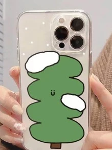 1 pieza Funda de celular transparente árbol - Multicolor - Ver 5