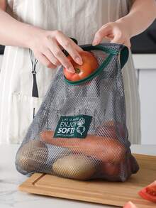 字母貼飾懸掛收納包 - 彩色 - 查看 1