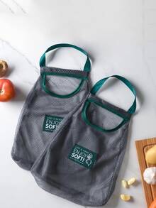 字母貼飾懸掛收納包 - 彩色 - 查看 5