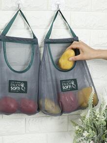 字母貼飾懸掛收納包 - 彩色 - 查看 7