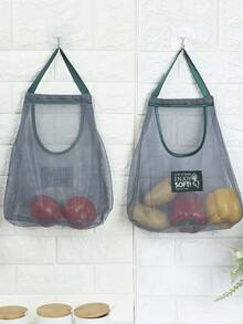 字母貼飾懸掛收納包 - 彩色 - 查看 8