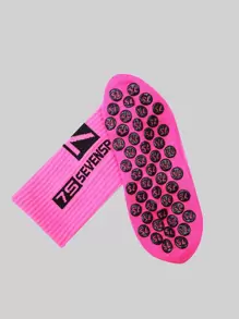 1pair Letter Graphic Non-slip Sports Socks - Multicolor - View 3