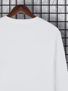 Manfinity Homme Hombres Camiseta con estampado de póker