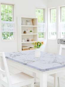 1 rollo Pegatina de cocina con estampado de mármol impermeable autoadhesivo