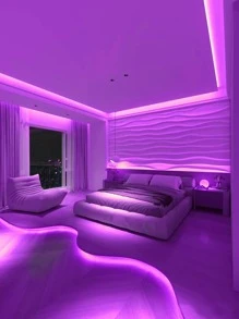 1pc 30/60/90/150 LED 1/2/3/5m LED Strip Light, Remote Control Light Strip For Home Decor - Multicolor - View 8