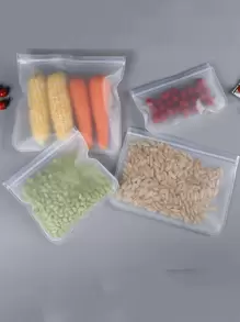 1入組厚實食品保鮮封口袋 - 無色 - 查看 1