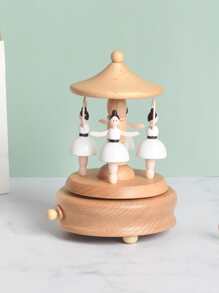 1入組人物裝飾音樂盒 - 彩色 - 查看 1