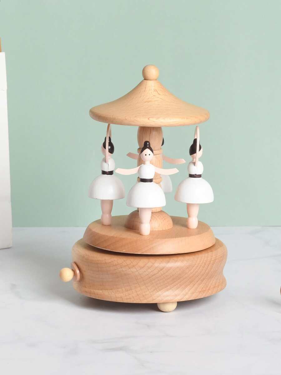 1入組人物裝飾音樂盒 - 彩色 - 查看 1