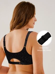 大码女士镂空背时尚舒适内衣