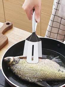 1入組不銹鋼食品鉗 - 銀色 - 查看 1