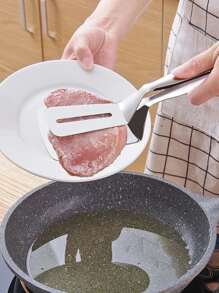 1入組不銹鋼食品鉗 - 銀色 - 查看 7