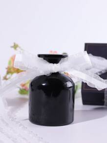 1入組素色禮品包裝絲帶 - 白色 - 查看 6