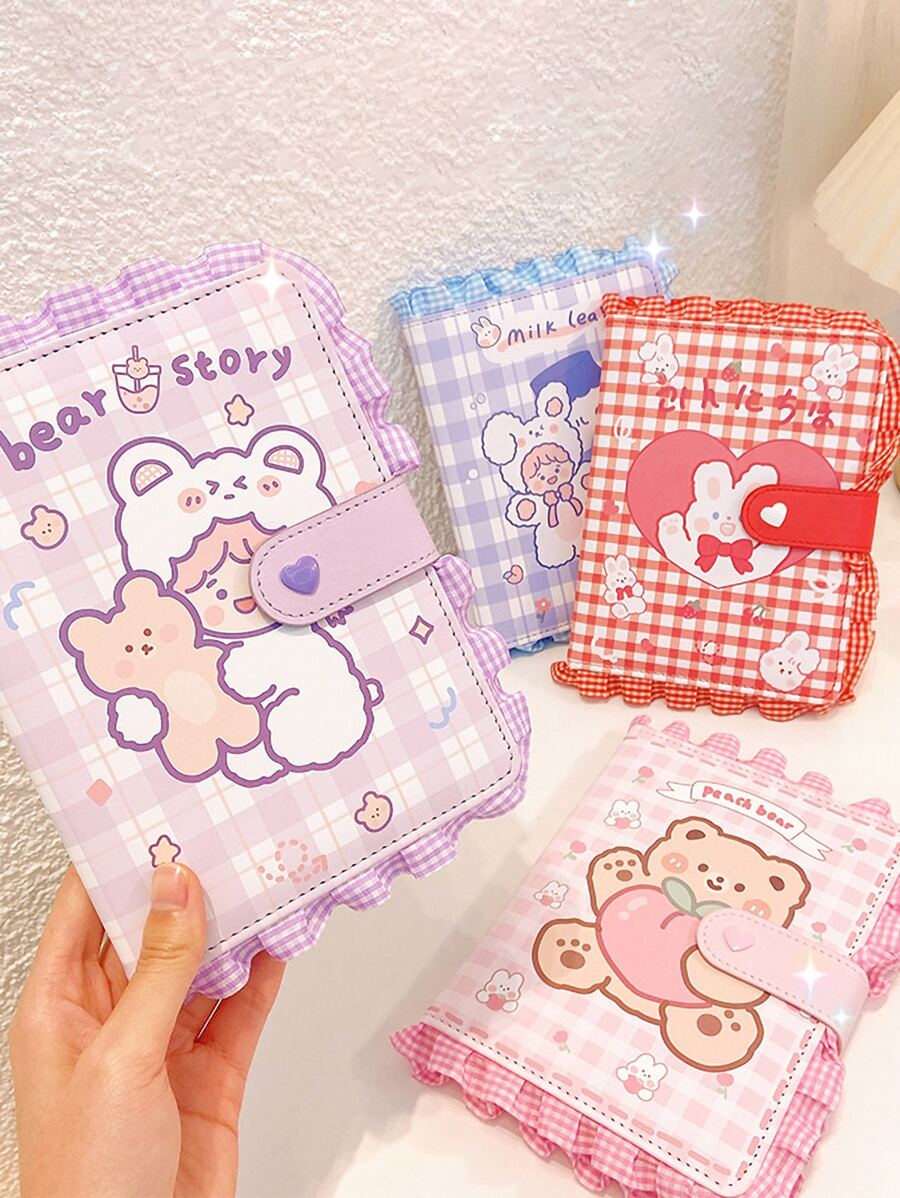 1pc Cartoon Graphic Random Notebook
