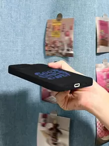 Husă telefon grafică cu litere compatibile cu iPhone 11, IPhone 13, IPhone 14 Pro Max - Multicolor - Vizualizare 4