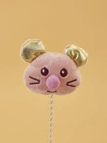 1 Miếng Đã tải mùa xuân Cốc hút Đồ chơi mèo , Thú cưng Hình con chuột Đồ chơi tương tác Đối với Mèo - Nhiều màu - Xem 3