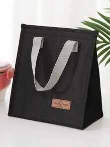 1 túi đựng đồ ăn trưa xách tay - màu đen - Xem 1