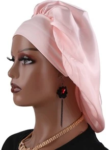 1pc 7 CM Elastic Edge Wig Bonnet - Pink - View 2