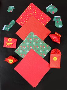 60pcs Cartoon Graphic Origami Paper - Multicolor - View 1