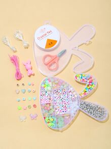 1 bộ hạt DIY hình bướm & hoa - Nhiều màu - Xem 1