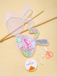 1 bộ hạt DIY hình bướm & hoa - Nhiều màu - Xem 2