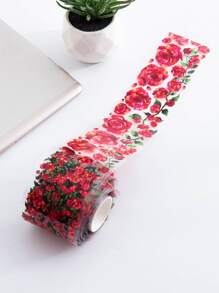 1 băng keo Washi in hoa - Nhiều màu - Xem 2