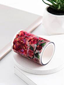 1 băng keo Washi in hoa - Nhiều màu - Xem 3