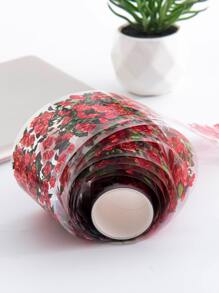 1 băng keo Washi in hoa - Nhiều màu - Xem 6