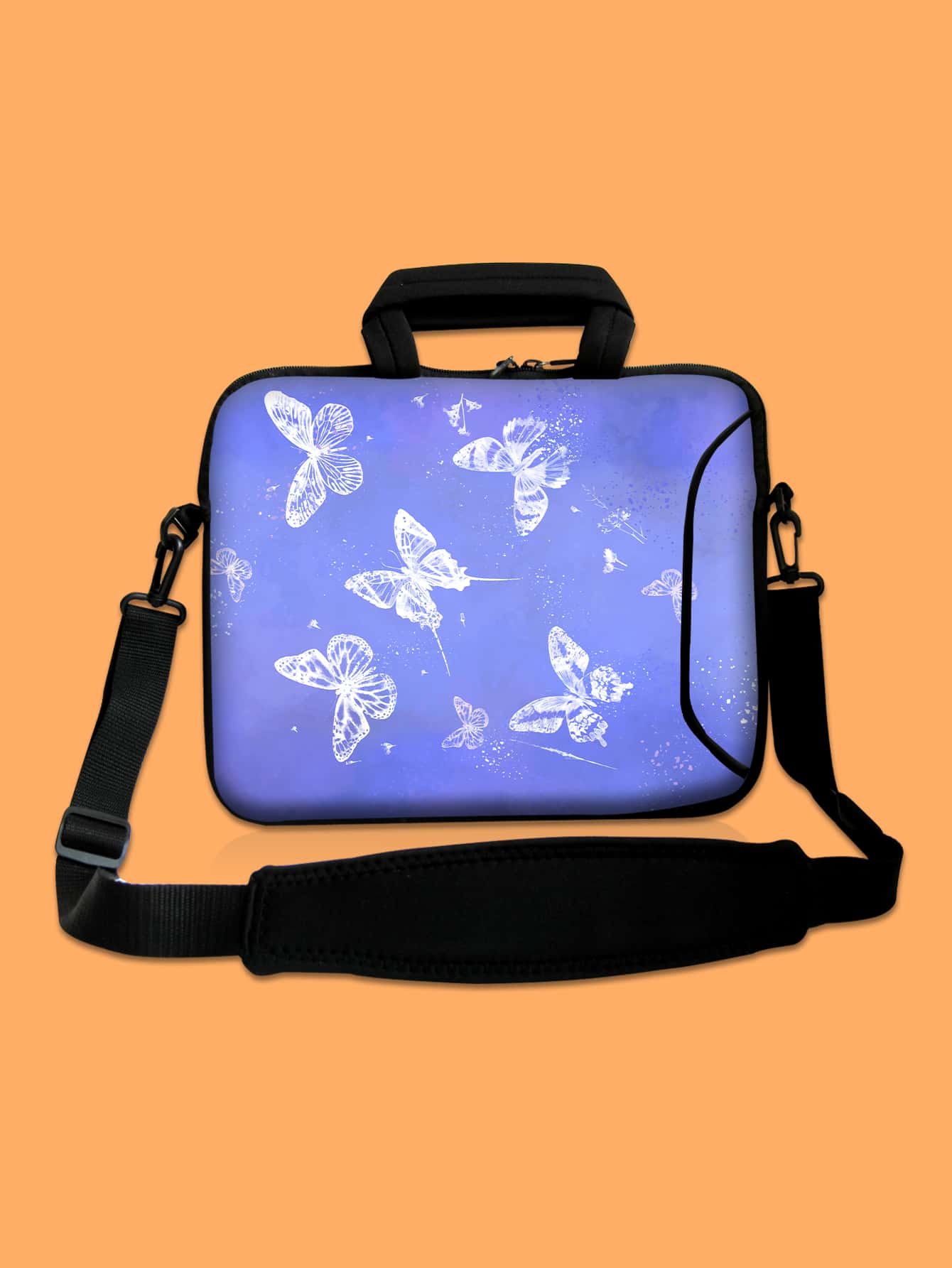 1 pieza Bolso para ordenador con patrón de mariposa - Multicolor - Ver 1