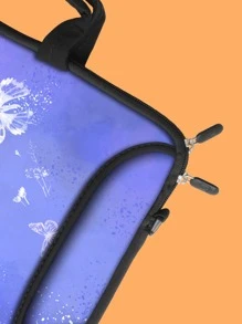 1 pieza Bolso para ordenador con patrón de mariposa - Multicolor - Ver 3