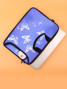 1 pieza Bolso para ordenador con patrón de mariposa - Multicolor - Ver 5