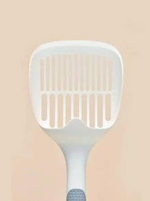1pc Two Tone Cat Litter Shovel - White - View 5