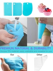 23pcs Piping Nozzle & Pastry Bag Set - Multicolor - View 4