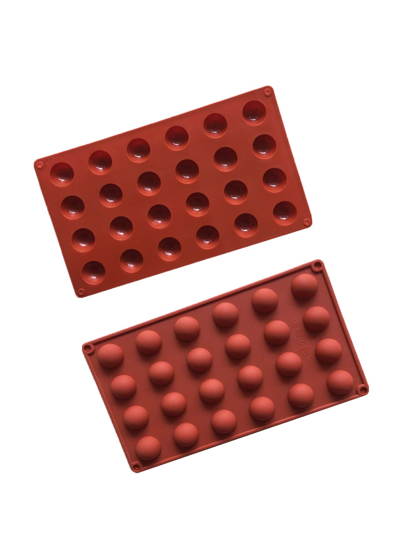 1pc 24 Grid Chocolate Mold - Chocolate Brown - View 1